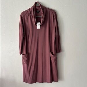 J. Jill Mauve Midi Dress